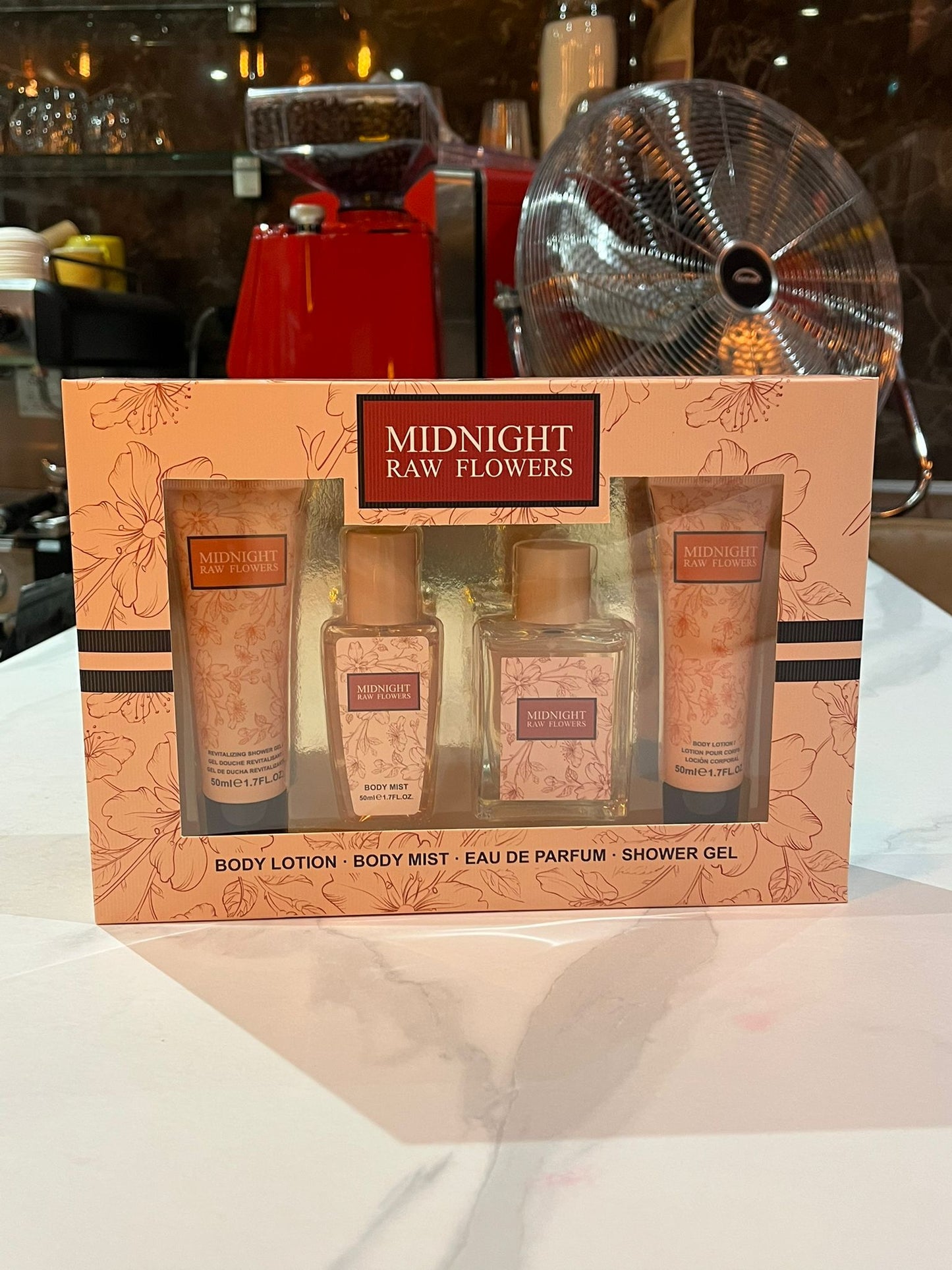 Coffret Midnight Raw Flowers